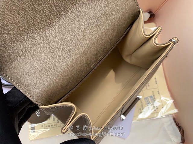 DELVAUX女包 百搭氣質款 Dv0020大象灰 Brillant系列手袋 德爾沃女手提包 Delvaux女單肩包  fcs1339
